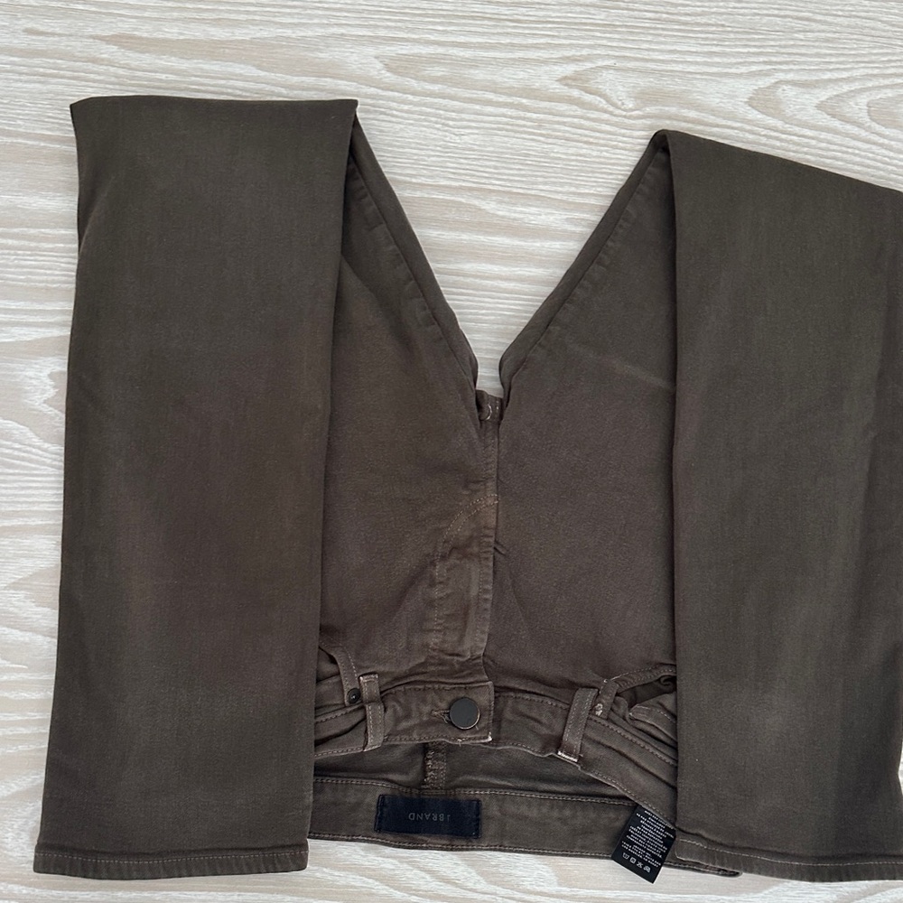 J Brand Tyler Slim Fit Jeans in Olive Green |  Size W37/L32